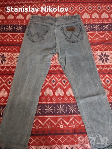 Мъжки дънки Wrangler - Size 34/32, снимка 3 - Дънки - 35612429