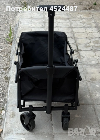 Многофункционална сгъваема количка 2 в 1 с масичка за къмпинг и пикник TV136, снимка 7 - Други стоки за дома - 53416486