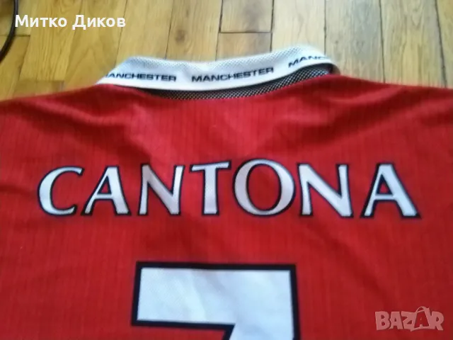 Манчестър Юнайтед ретро реплика на тениска от 1995г.№7 Ерик Кантона размер ХЛ, снимка 9 - Футбол - 48104017
