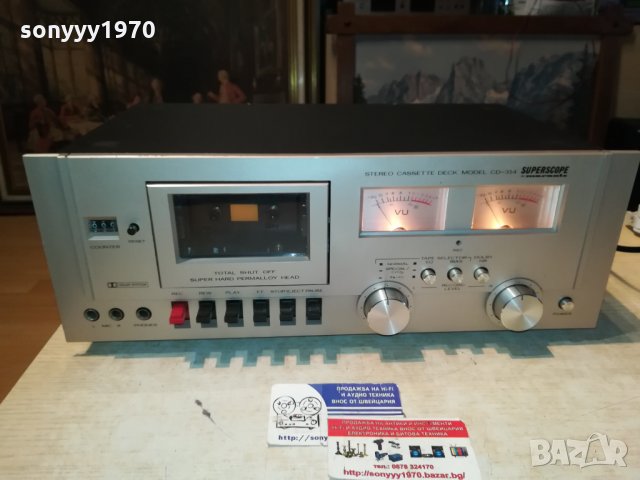 SUPERSCOPE BY MARANTZ CD-314N DECK-ВНОС SWISS 2112212002