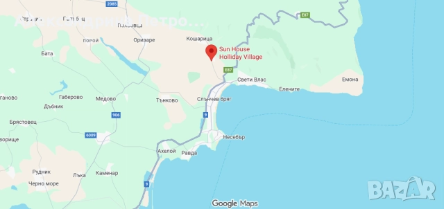 Голямо студио в елитен комплекс във вилна зона на с. Кошарица, Несебър, снимка 18 - Апартаменти - 52346372