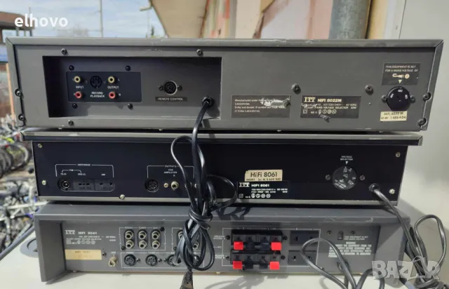Стерео усилвател, тунер и дек ITT, снимка 9 - Ресийвъри, усилватели, смесителни пултове - 49928522