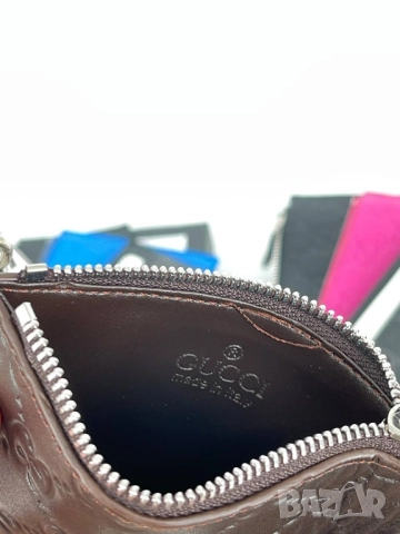 визитник от естествена кожа gucci louis vuitton , снимка 4 - Портфейли, портмонета - 51447653