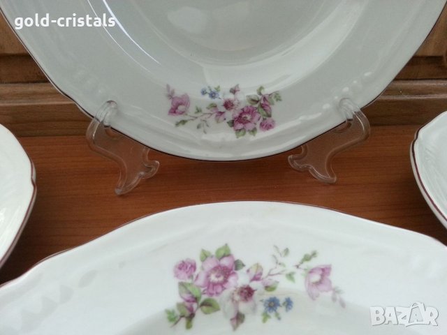 Стар български порцелан чинии, снимка 8 - Антикварни и старинни предмети - 33484028