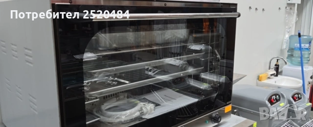 Конвектомат професионален за 4 тави 60×40 см с пара! ХИТ Цена 997€/1949лв, снимка 3 - Обзавеждане на кухня - 53452166