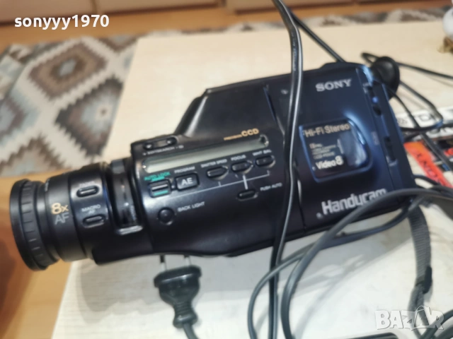 SONY CCD-F550E VIDEO 8 MADE IN FRANCE 0802251942, снимка 3 - Камери - 53405519