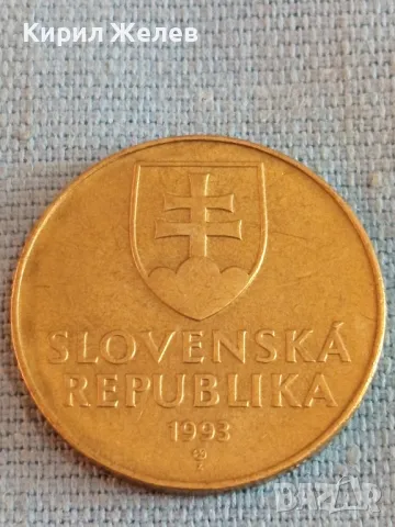 Монета 10 крони 1993г. Словения за КОЛЕКЦИЯ ДЕКОРАЦИЯ 30051, снимка 3 - Нумизматика и бонистика - 48857809