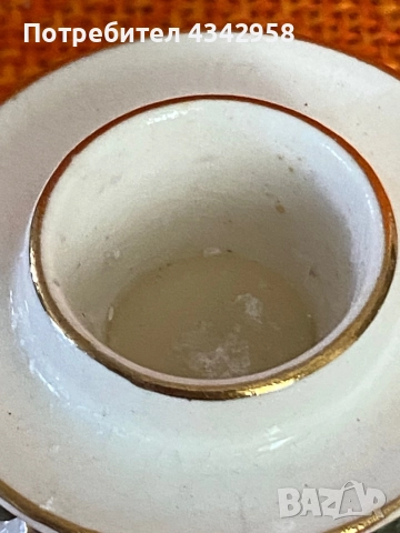 Alka. Germany.1950 г.Винтидж свещник с рози., снимка 5 - Антикварни и старинни предмети - 51691692