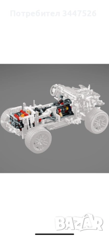 Конструктор тип Lego technic Land rover defender 42110, снимка 6 - Други игри - 51829264