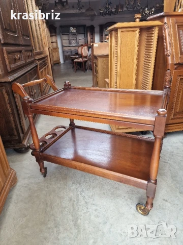 Масивна Количка за Сервиране-внос от ГЕРМАНИЯ!