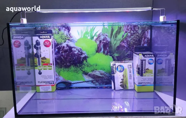 Аквариум 63 литра /Промо сет /, снимка 2 - Аквариуми - 48187911