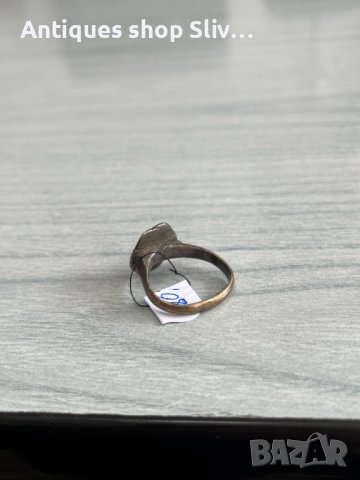 Автентиен възрожденски пръстен. №3803, снимка 4 - Антикварни и старинни предмети - 40390102