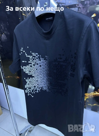Emporio Armani Мъжка Тениска👕Мъжка Блуза С Къс Ръкав Емпорио Армани Код Модерно4