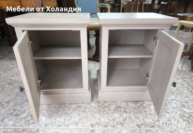 2 дъбови нощни шкафчета, снимка 6 - Шкафове - 52377484