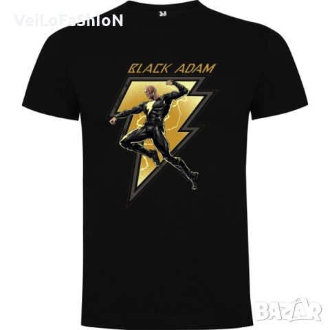 Нова детска тениска с Black ADAM - Черния Адам