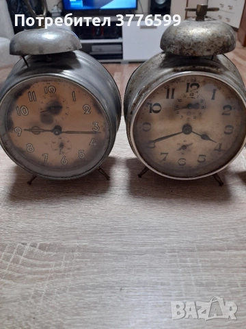 Стари будилници, снимка 2 - Антикварни и старинни предмети - 52457548