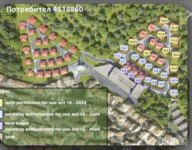 Кыща в комплекс Святи Влас, снимка 12 - Къщи - 52872840