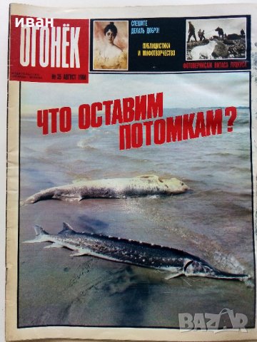 Списания "Огонёк"  - 1988/1989 /1990 г., снимка 17 - Списания и комикси - 34255588