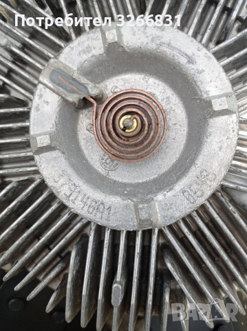 Виско с перка за радиатор багер CASE, снимка 4 - Части - 36538985