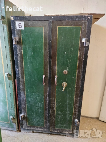 Масивни стари сейфове/каси/каса, снимка 6 - Антикварни и старинни предмети - 53537099