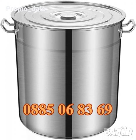 Неръждаеми Казани/Тенджери 170 литра, снимка 2 - Други - 39465433