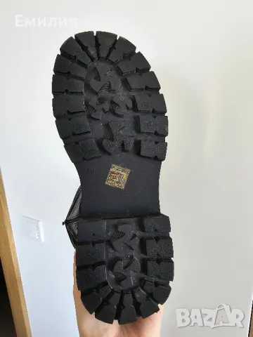 Обемни черни ботуши, снимка 4 - Дамски ботуши - 49927704