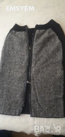 Вълнена пола , плетиво , снимка 1