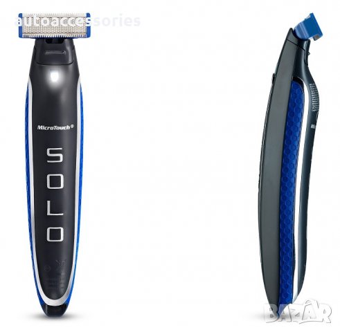 3000050116 Акумулаторен тример Amio Micro Touch SOLO подходящ за лице, тяло и сухо бръснене в 2 в 1, снимка 5 - Тримери - 28346077