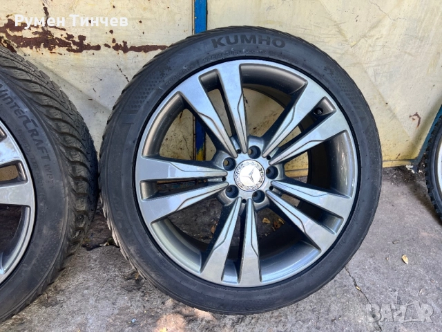 Оригинални джанти от Мерцедес с гуми, снимка 5 - Гуми и джанти - 51591667
