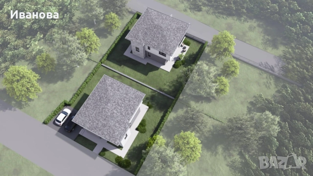 Нова двуетажна къща в бързоразвиващия се район - м-т Зеленика, Област Варна., снимка 4 - Къщи - 51623276