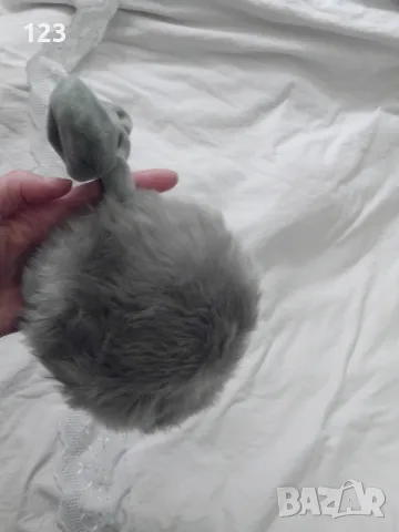 Меки, нестискащи, перлени, нежни ушанки с блестящо камъче и регулируеми дължина и панделка, снимка 3 - Други - 49031162