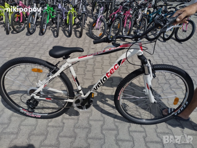 SPRINT Алуминиев велосипед 29" Velotec PRO бял/червен, снимка 3 - Велосипеди - 53563868