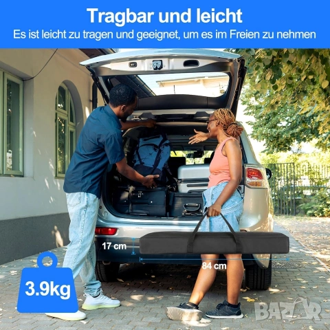 Преносим екран за проектор VISULAPEX 120" 4K със стойка и чанта , снимка 8 - Плейъри, домашно кино, прожектори - 53383013