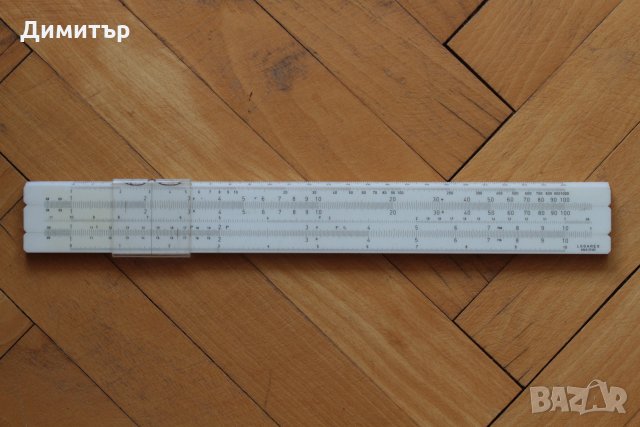 Логаритмична линийка Logarex, снимка 1 - Ученически пособия, канцеларски материали - 26745929