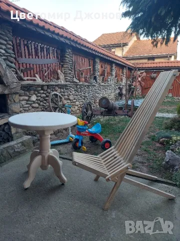 Маса от дърво (кръгла маса), снимка 13 - Маси - 48264129