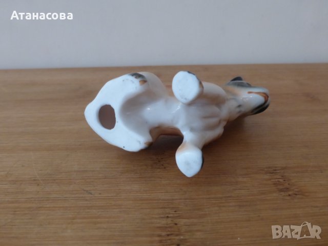 Немска порцеланова фигура Куче 80-те г статуетка, снимка 7 - Статуетки - 43643524