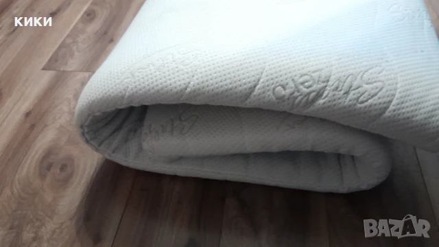 Топ матрак  90/190/олекотена завивка нова, снимка 3 - Протектори за матраци - 51066236