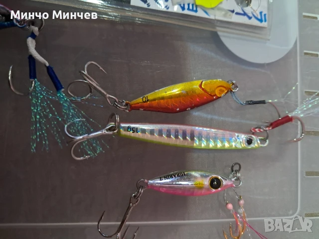 Продавам морски джигове, снимка 4 - Такъми - 50735982