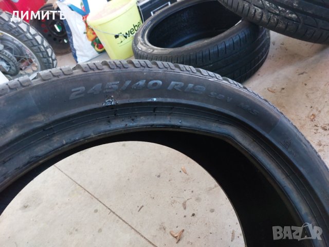 2 бр.зимни гуми Pirelli 245 40 19 Цената е за брой !, снимка 6 - Гуми и джанти - 43847520