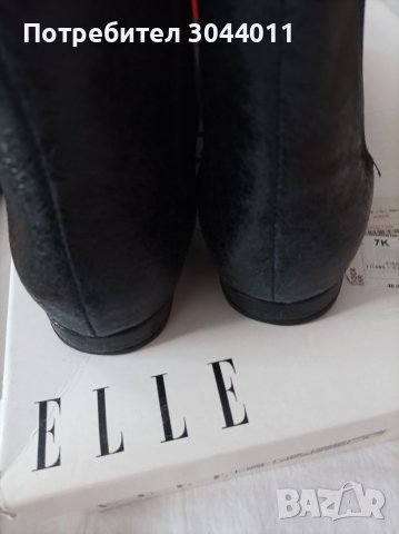 ELLE нови естествена кожа боти , снимка 2 - Дамски боти - 38169638