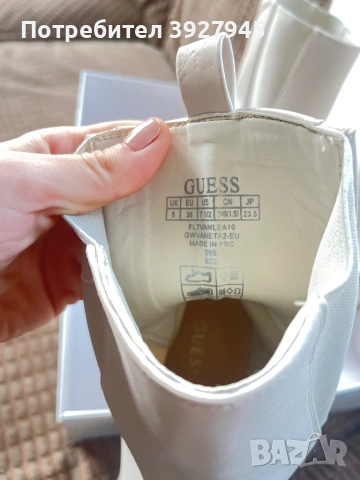 Дамски кожени боти GUESS, снимка 4 - Дамски боти - 52501722