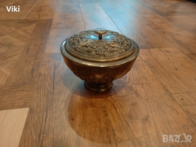 Посребрена бонбониера , снимка 10 - Декорация за дома - 52093103