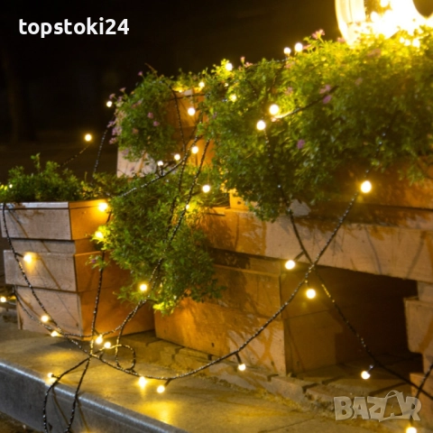 Водоустойчиви Коледни Led лампички   Звездно небе -   50 метра  240 светлини, снимка 5 - Други стоки за дома - 52425265