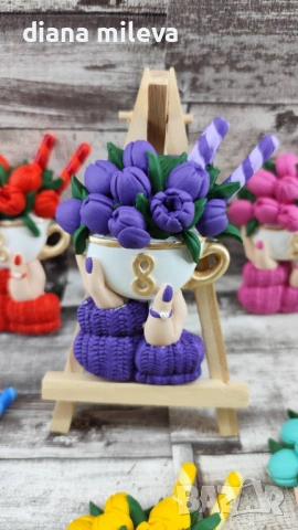 Гипсокерамични Осмици магнитчета!!, снимка 5 - Декорация за дома - 53251655