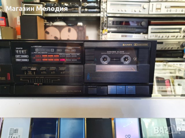 Касетен дек JVC TD-W110 В отлично техническо и визуално състояние., снимка 5 - Декове - 43772314