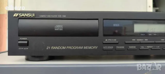 CD player Sansui CD-190, снимка 5 - Аудиосистеми - 50253180