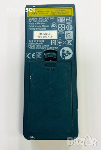 Лазерна ролетка Bosch GLM30, снимка 2 - Други инструменти - 43168598