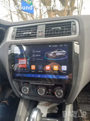 VW Jetta 6 - 10.1" Android 14 Мултимедия Фолксваген Джета Навигация Андроид, снимка 2 - Аксесоари и консумативи - 49821904