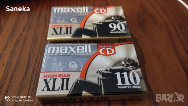 MAXELL XL II 90,110, снимка 2 - Аудио касети - 36951458