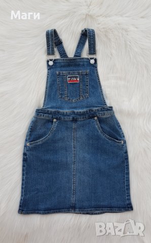 Дънков сукман Levi's  ръст 152см. , снимка 3 - Детски рокли и поли - 37004515